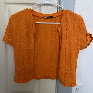 Zara Knit Sweater Cardigan